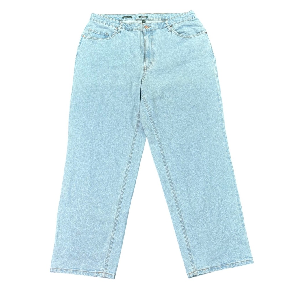 Wild Fable 90s Relaxed Straight Sparkle Jeans Light Wash Blue Denim Size 17